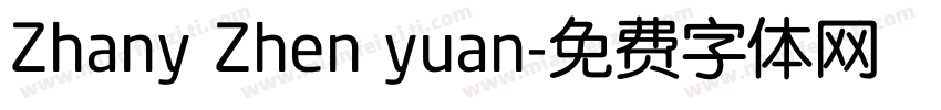 Zhany Zhen yuan字体转换